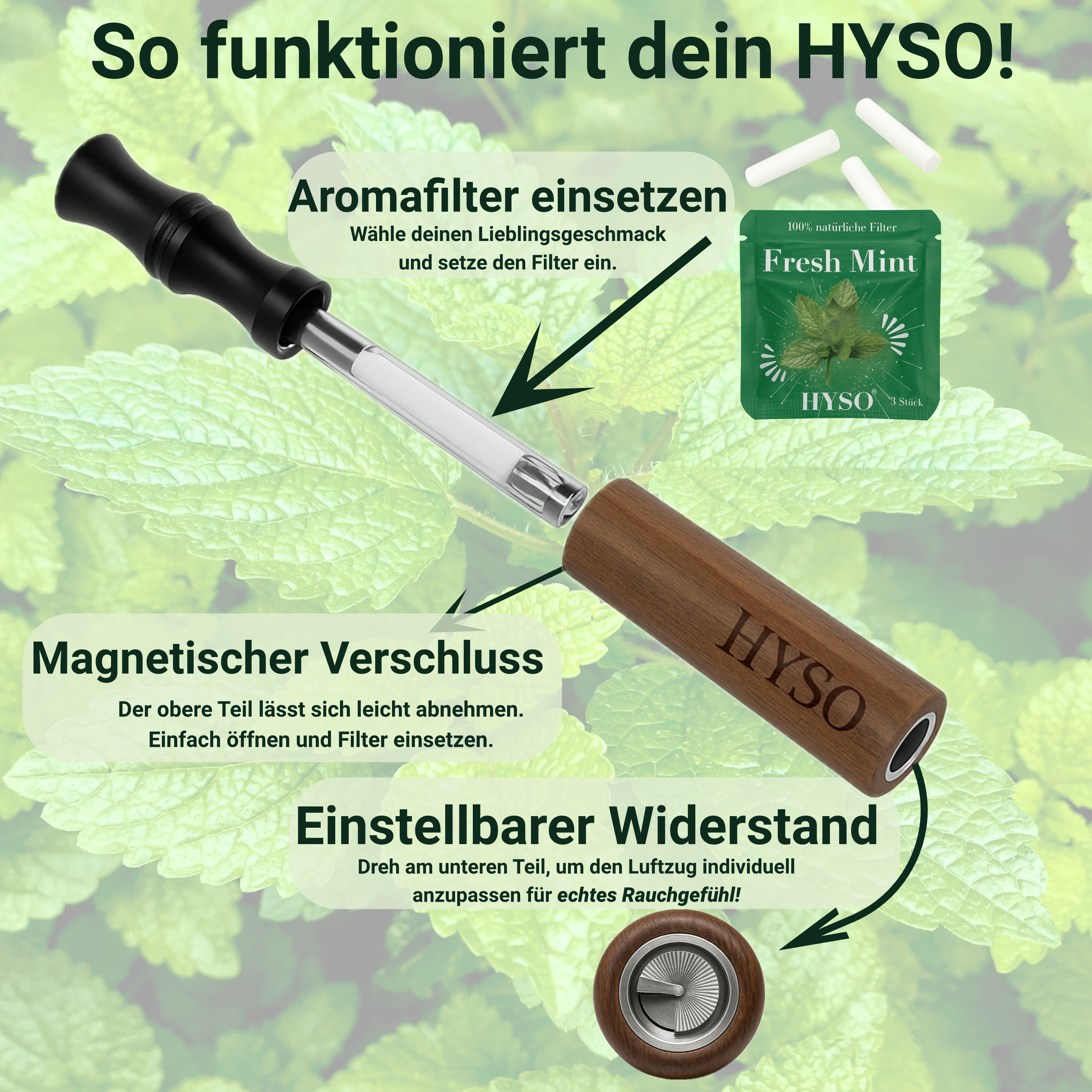 HYSO® Rauchentwöhnung
